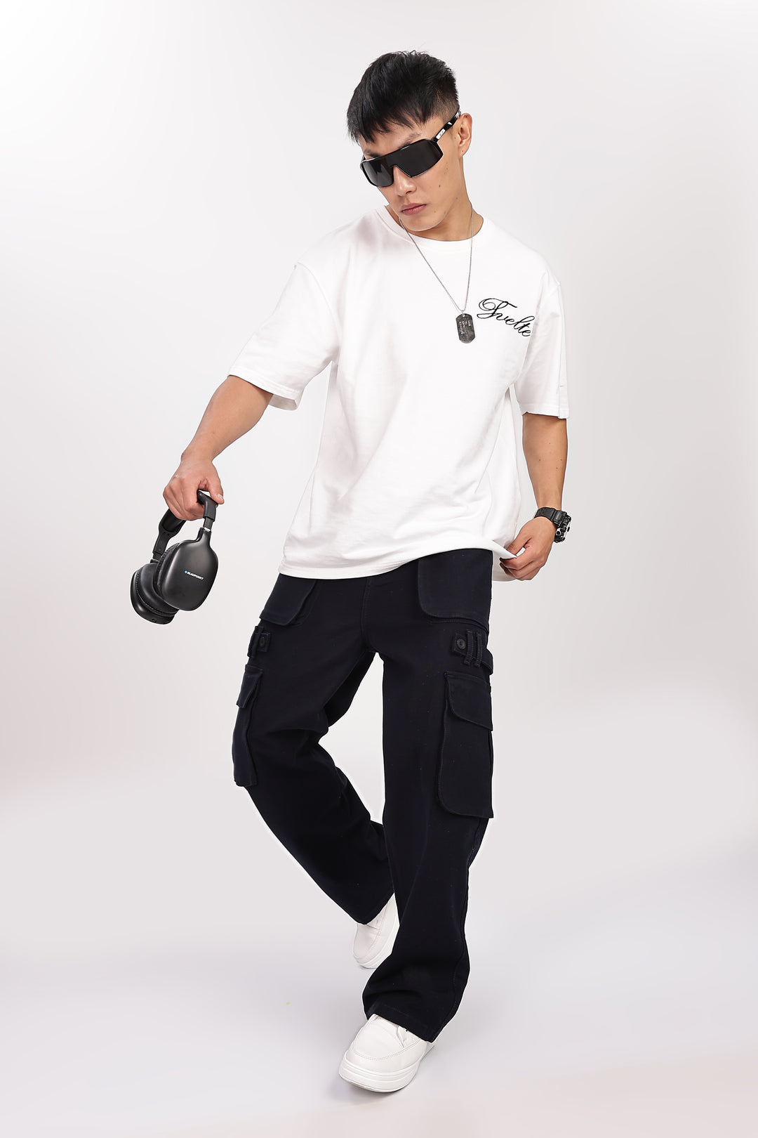 Classic: Navy Twill Cargo Pants