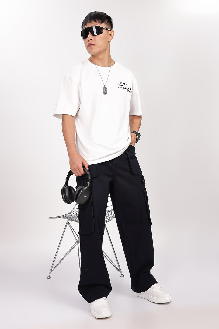 Classic: Navy Twill Cargo Pants