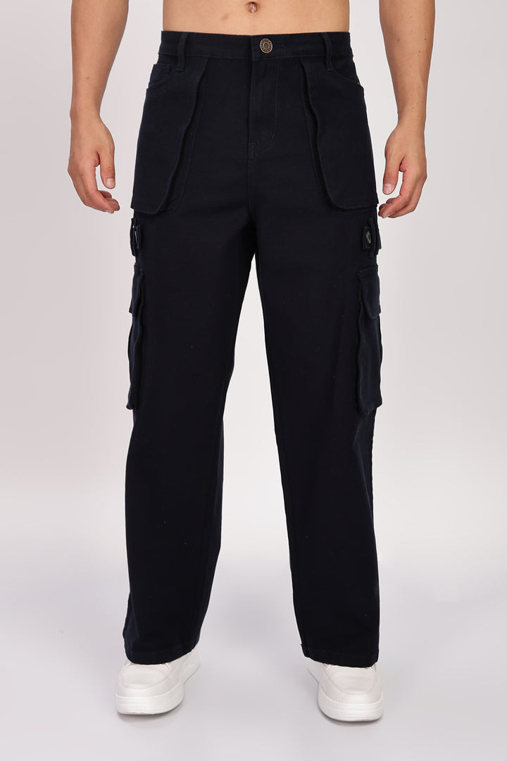 Classic: Navy Twill Cargo Pants