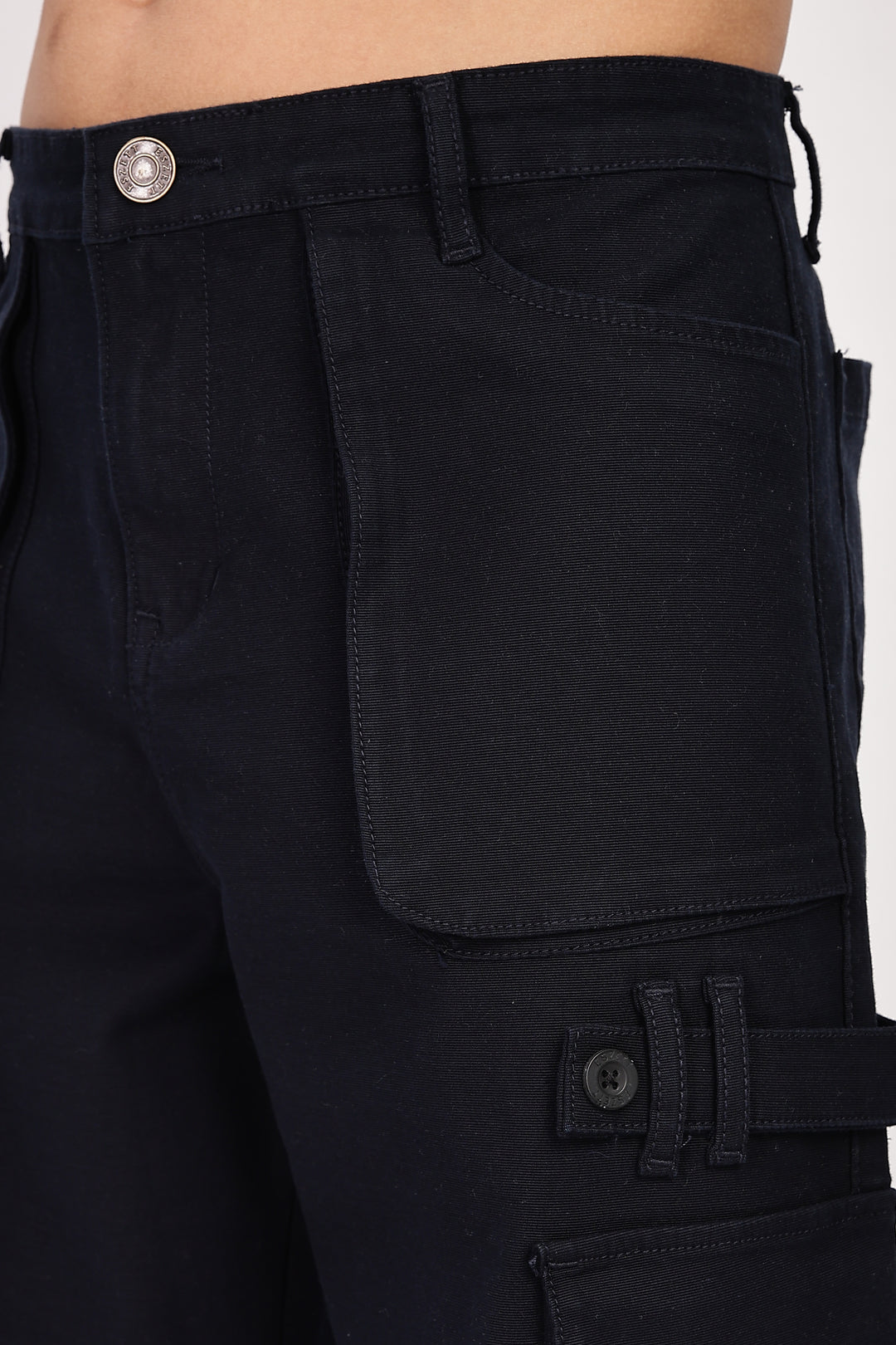 Classic: Navy Twill Cargo Pants
