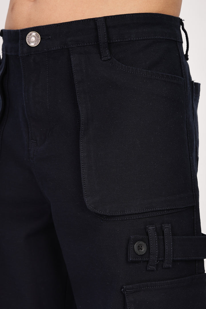 Classic: Navy Twill Cargo Pants