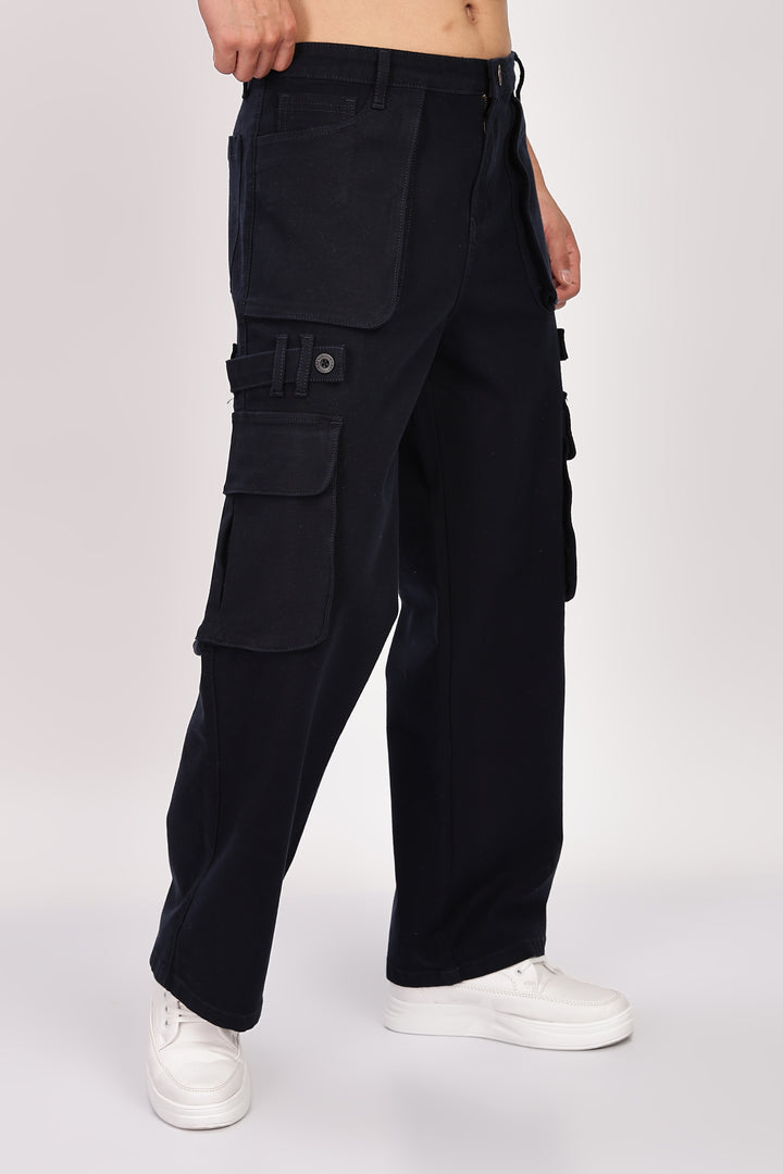 Classic: Navy Twill Cargo Pants