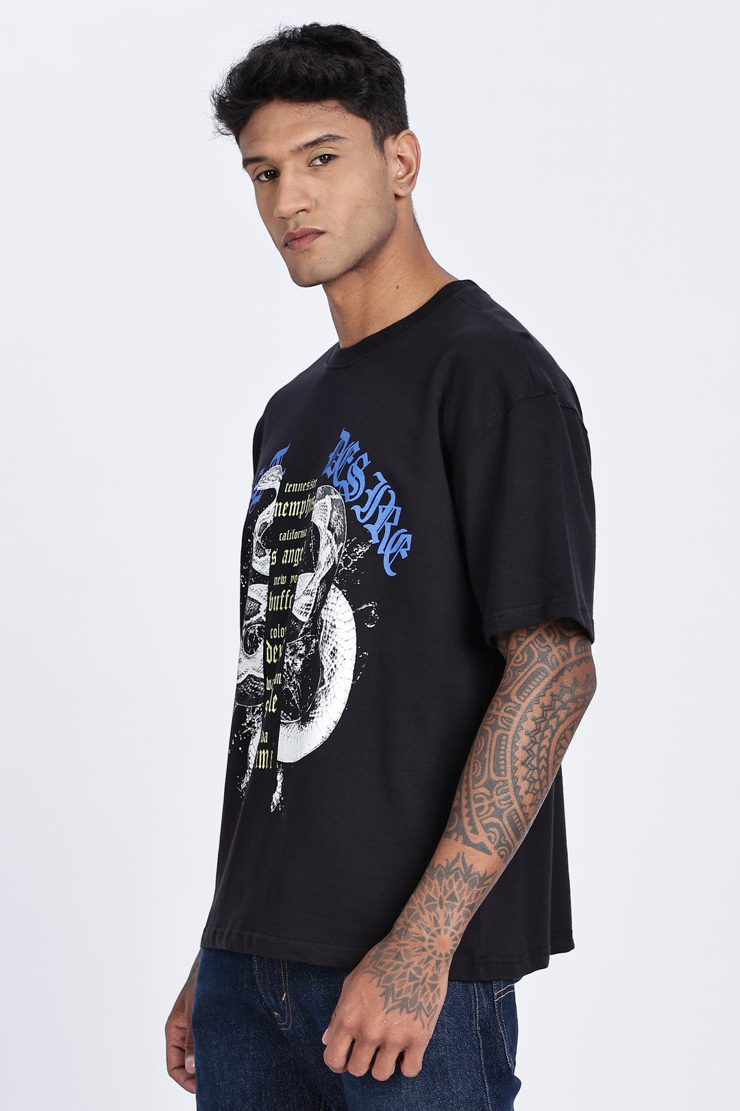 Lost Desire : Black Oversized T-shirt