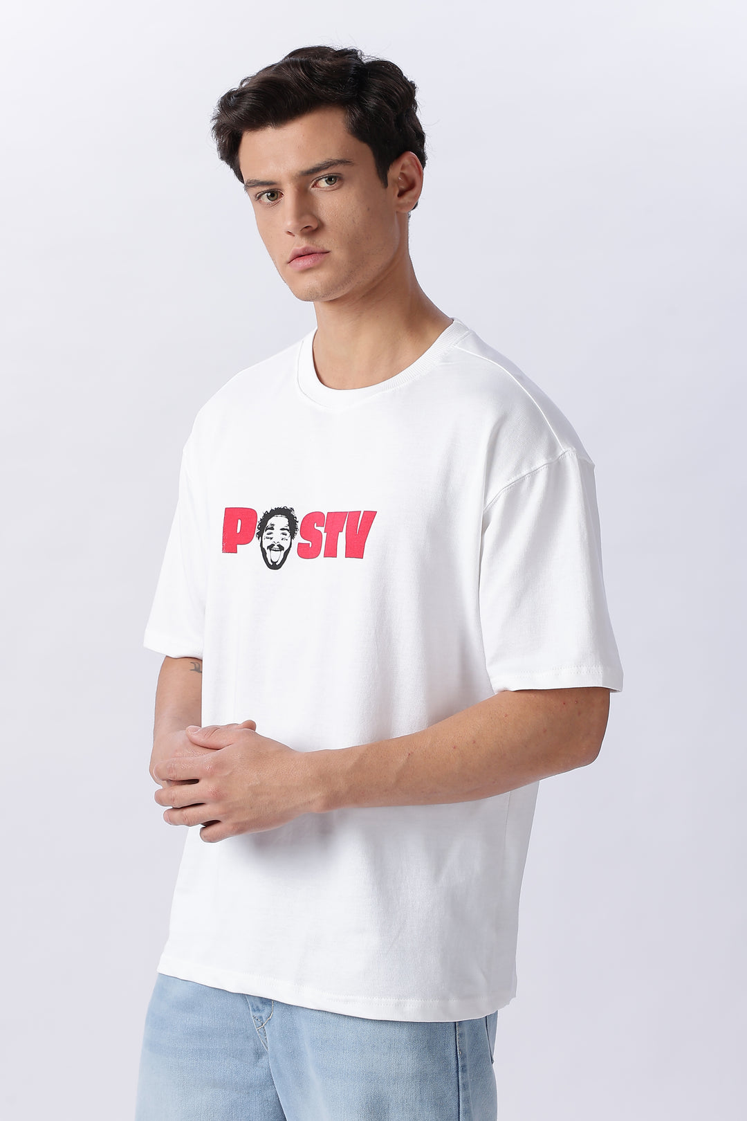 Post Malone: White Oversized T-shirt