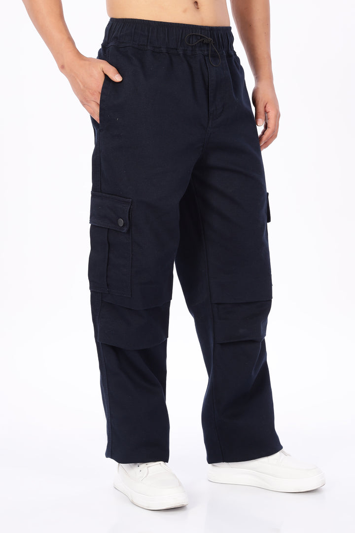 Parachute: Navy Twill Cargo Pants