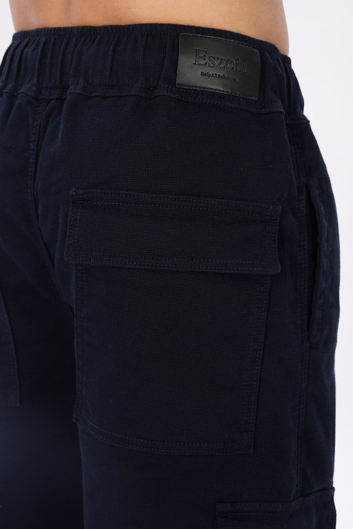 Parachute: Navy Twill Cargo Pants