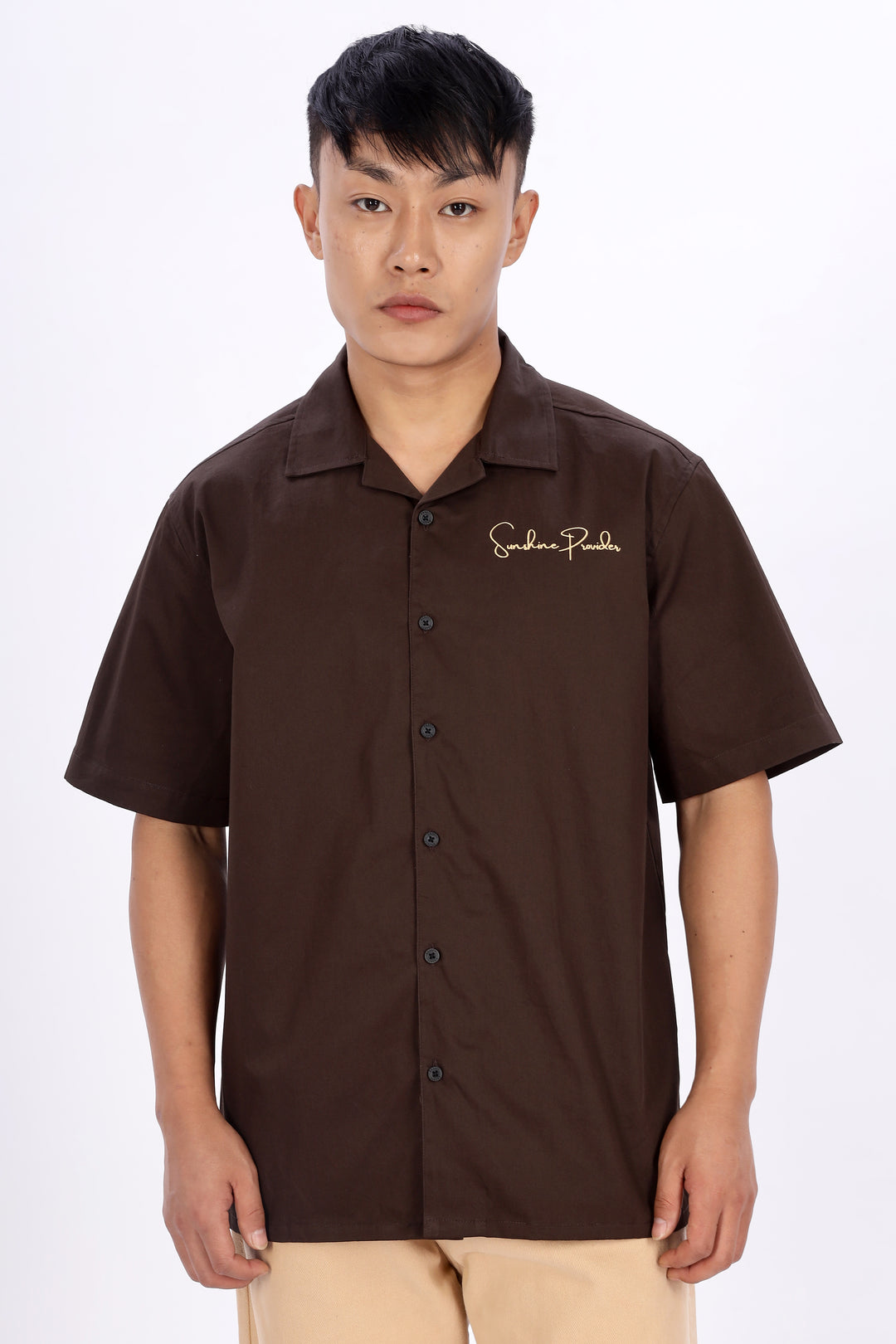 Get a Tan Cuban Shirt
