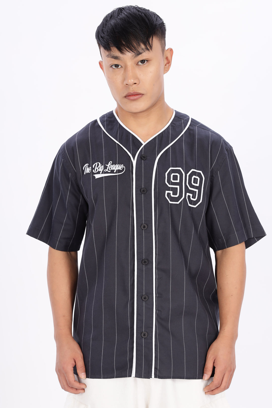 Baseball : Black Stripes Shirt