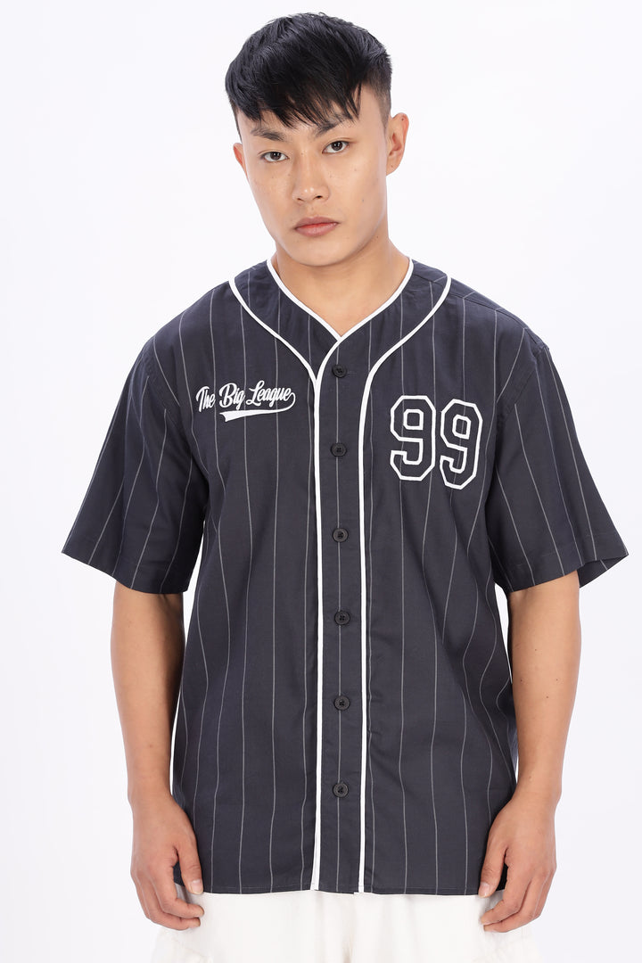 Baseball : Black Stripes Shirt