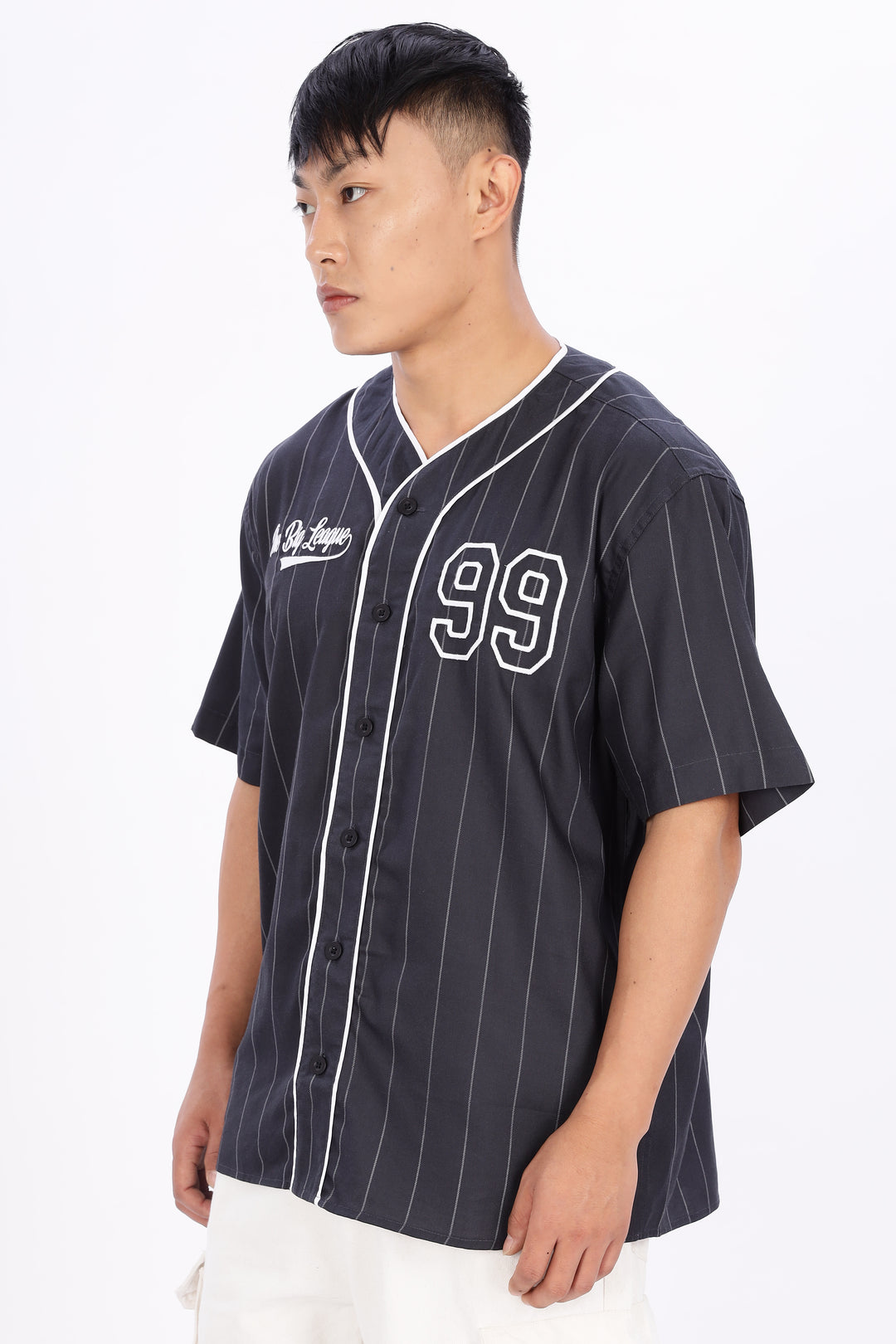 Baseball : Black Stripes Shirt