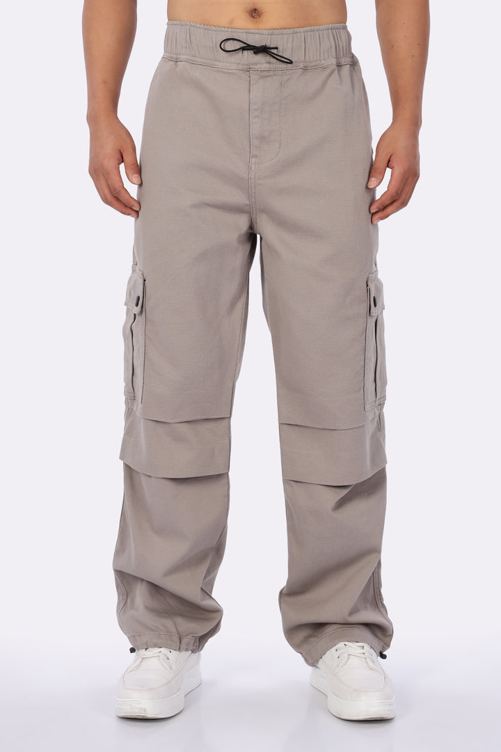 Parachute: Cream Twill Cargo Pants