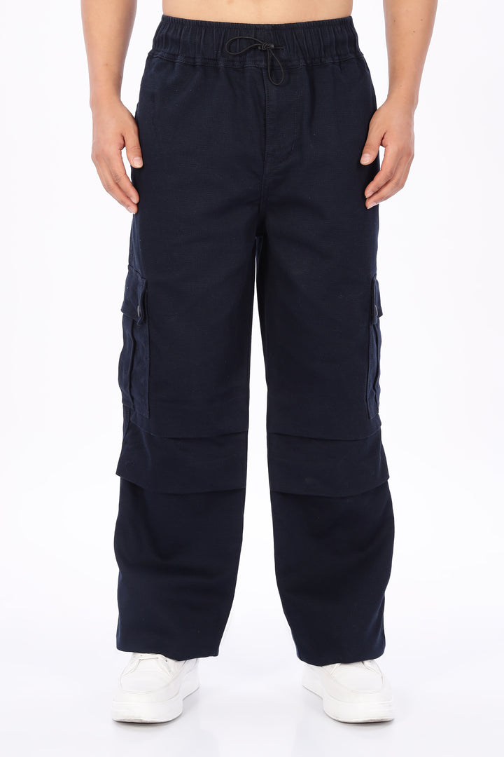 Parachute: Navy Twill Cargo Pants