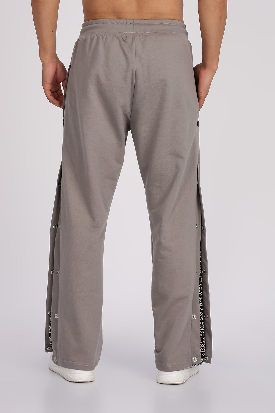 Grey Flap Joggers