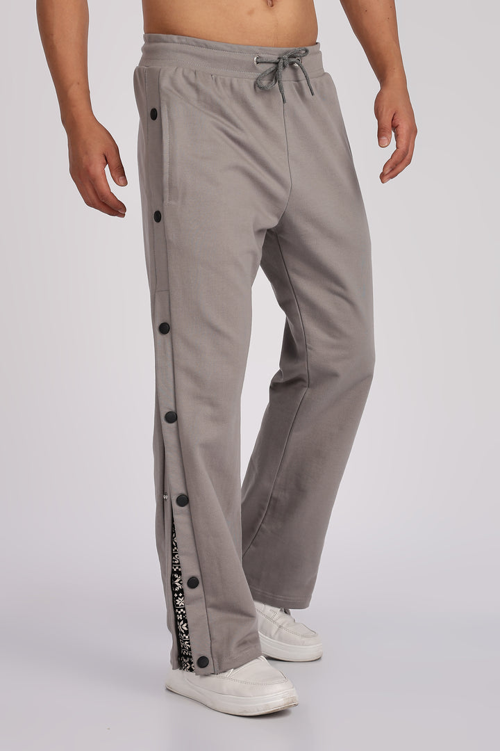 Grey Flap Joggers