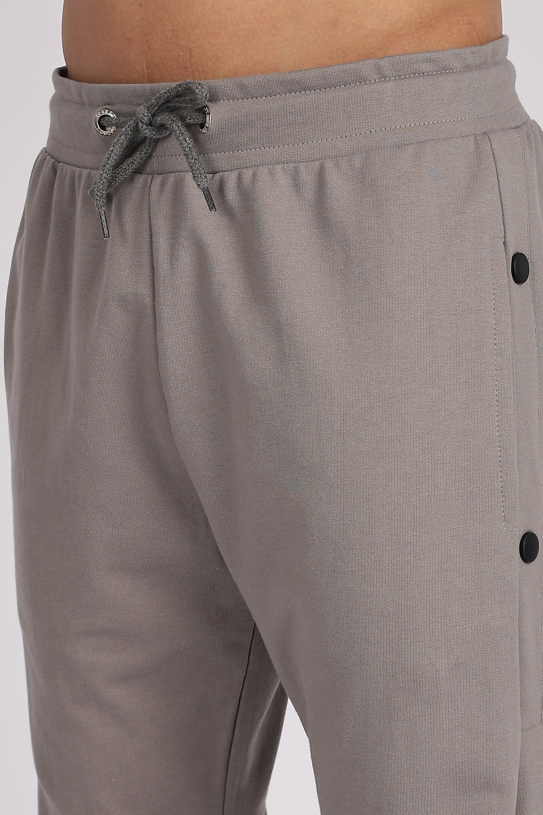 Grey Flap Joggers