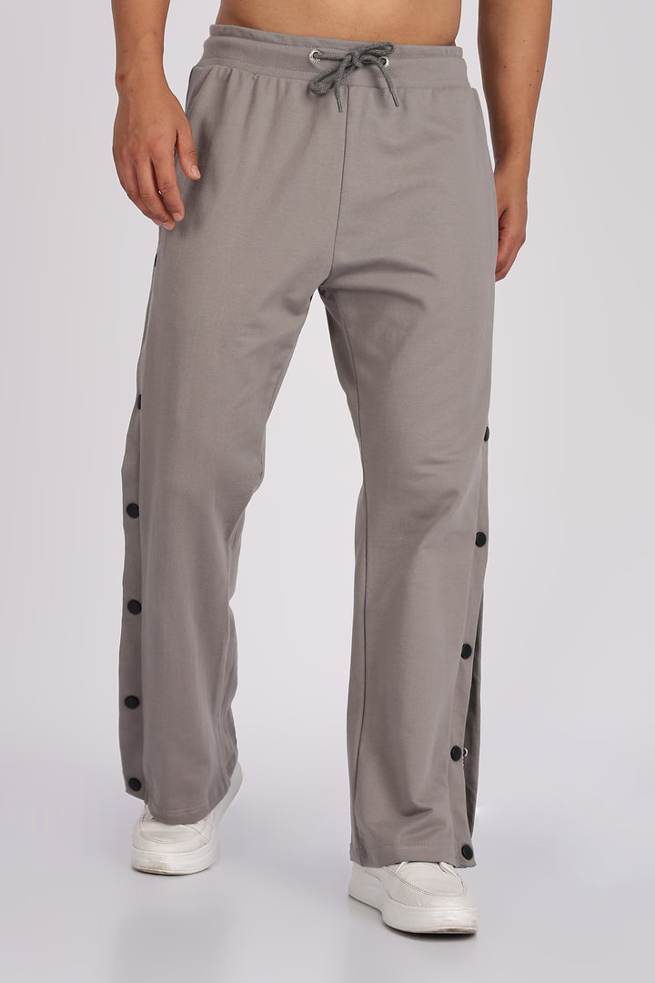 Grey Flap Joggers