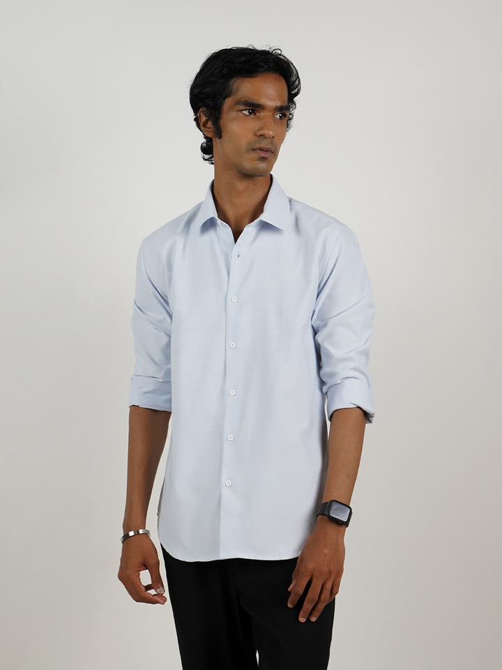 Eszett Oxford light blue 1