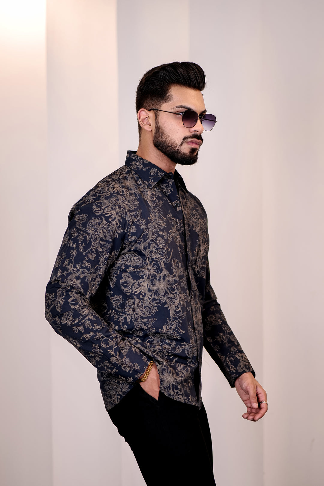 Modern Navy Shirt 5