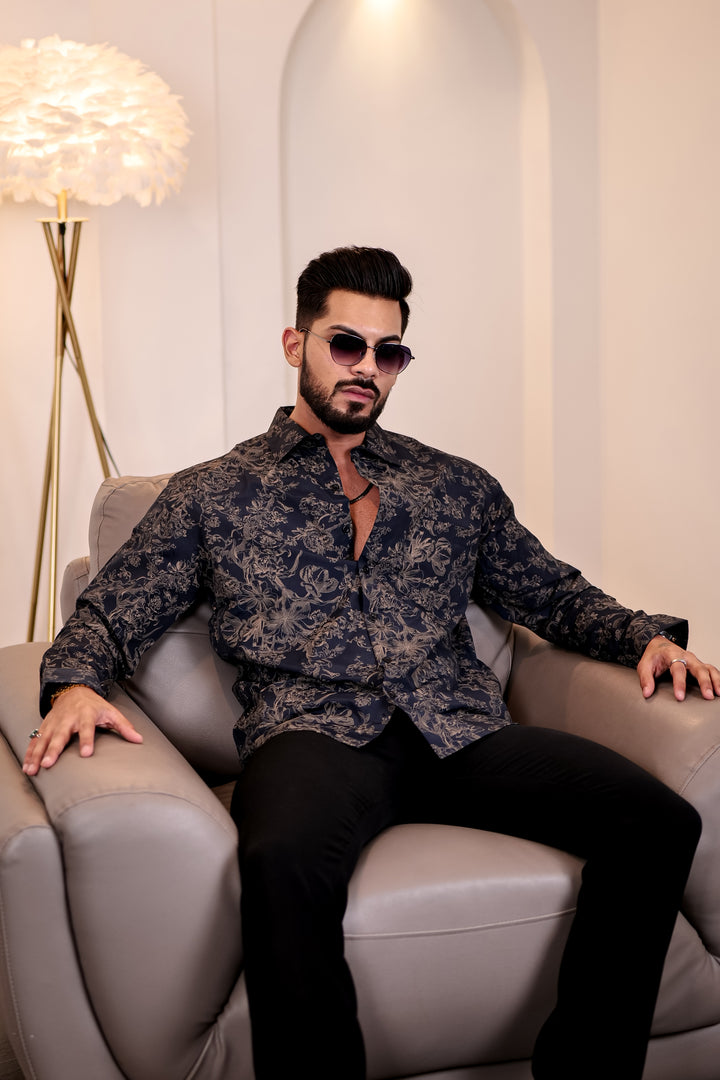 Modern Navy Shirt 3