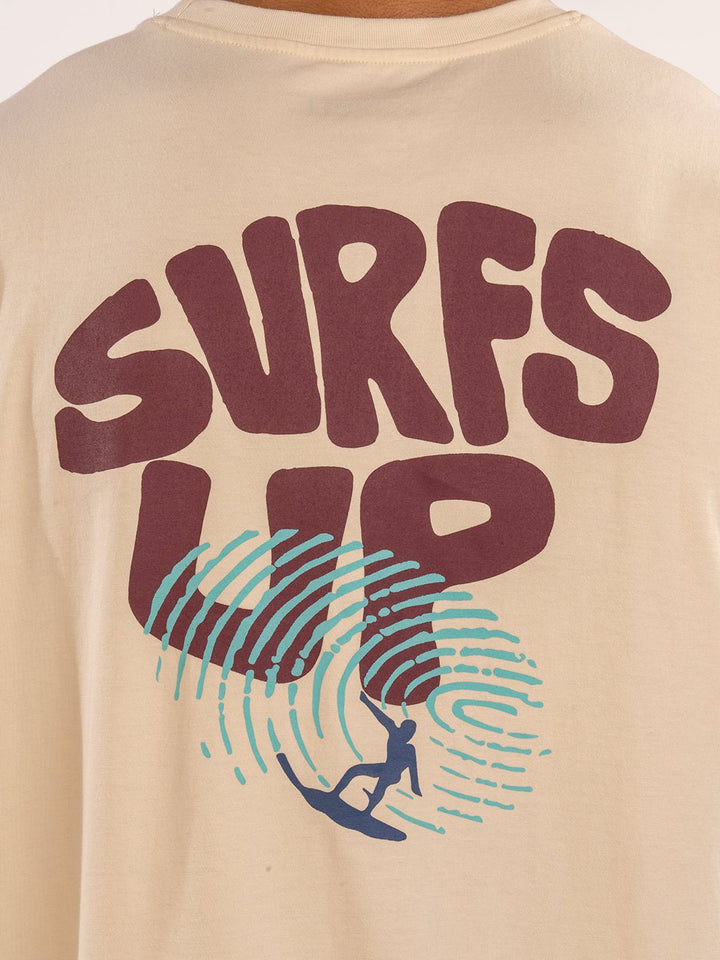 Surfs up Eszett t-shirt view back 2