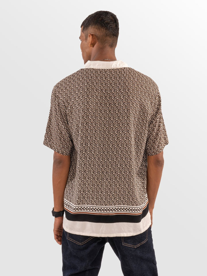Hexagon Pattern Shirt 6
