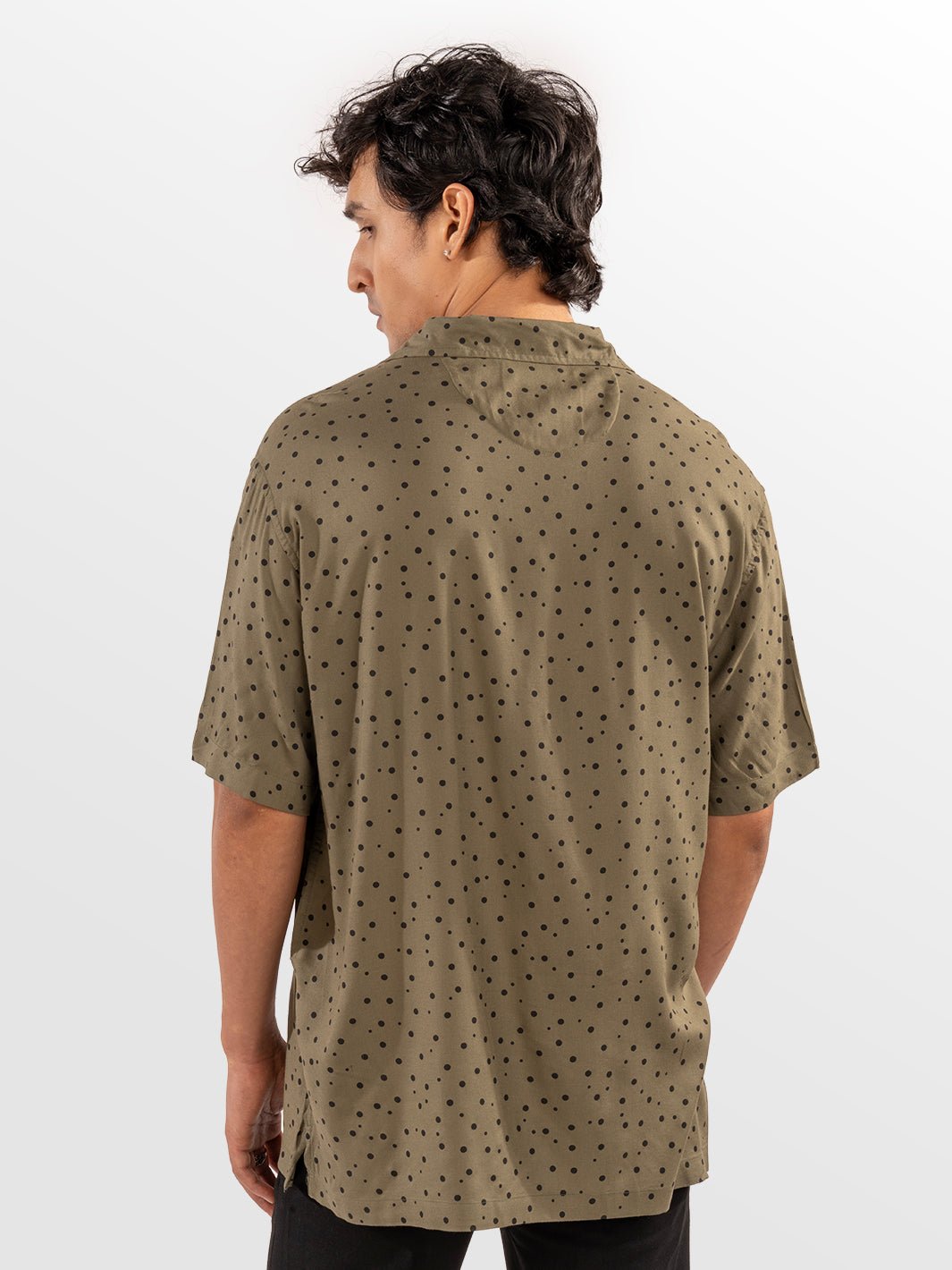 Olive Polka Shirt 5