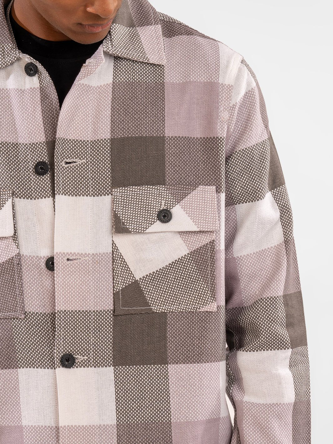 Jute: Pink & White Checks front 6