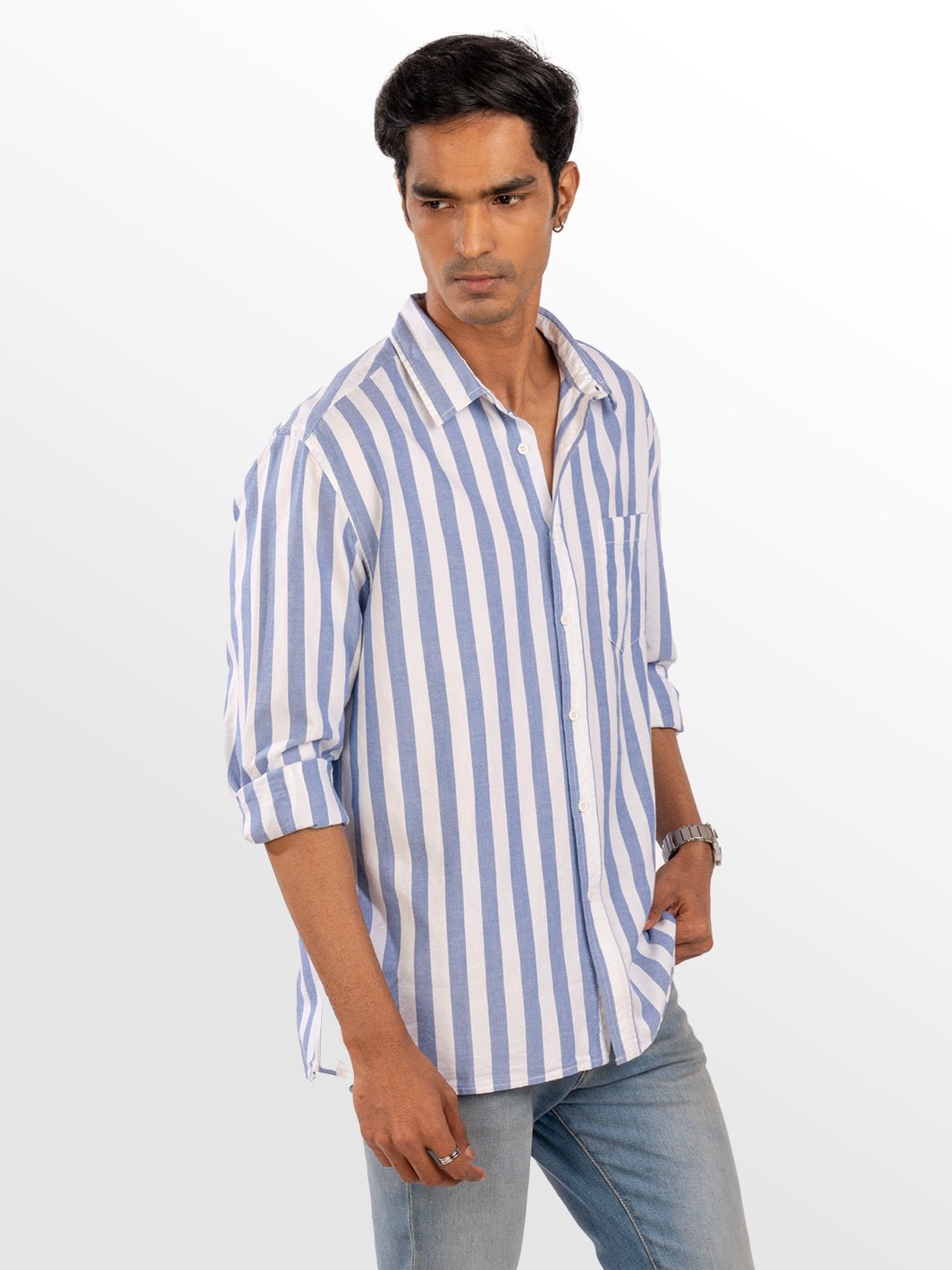 Oxford: Blue Stripes 3