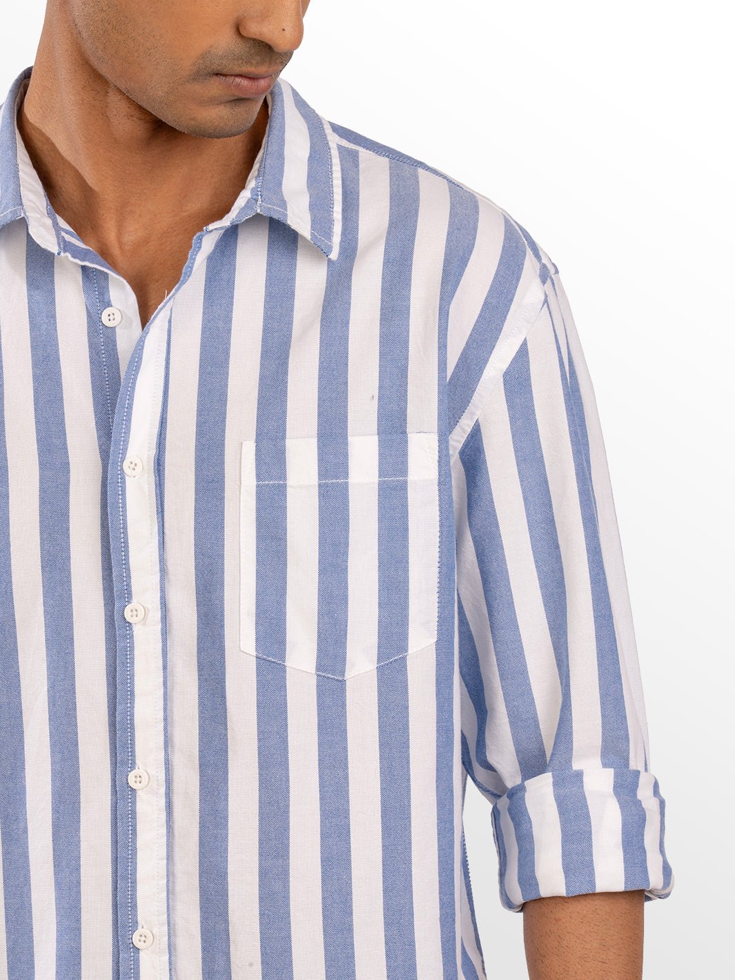 Oxford: Blue Stripes 6