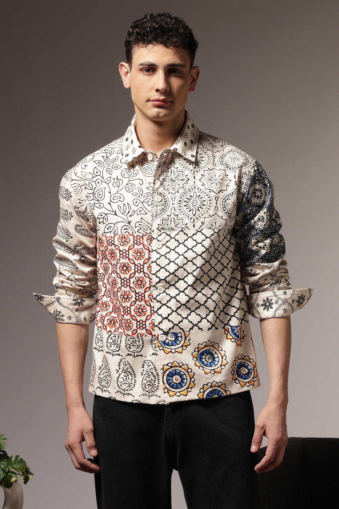 Native Printed Twill Jacket