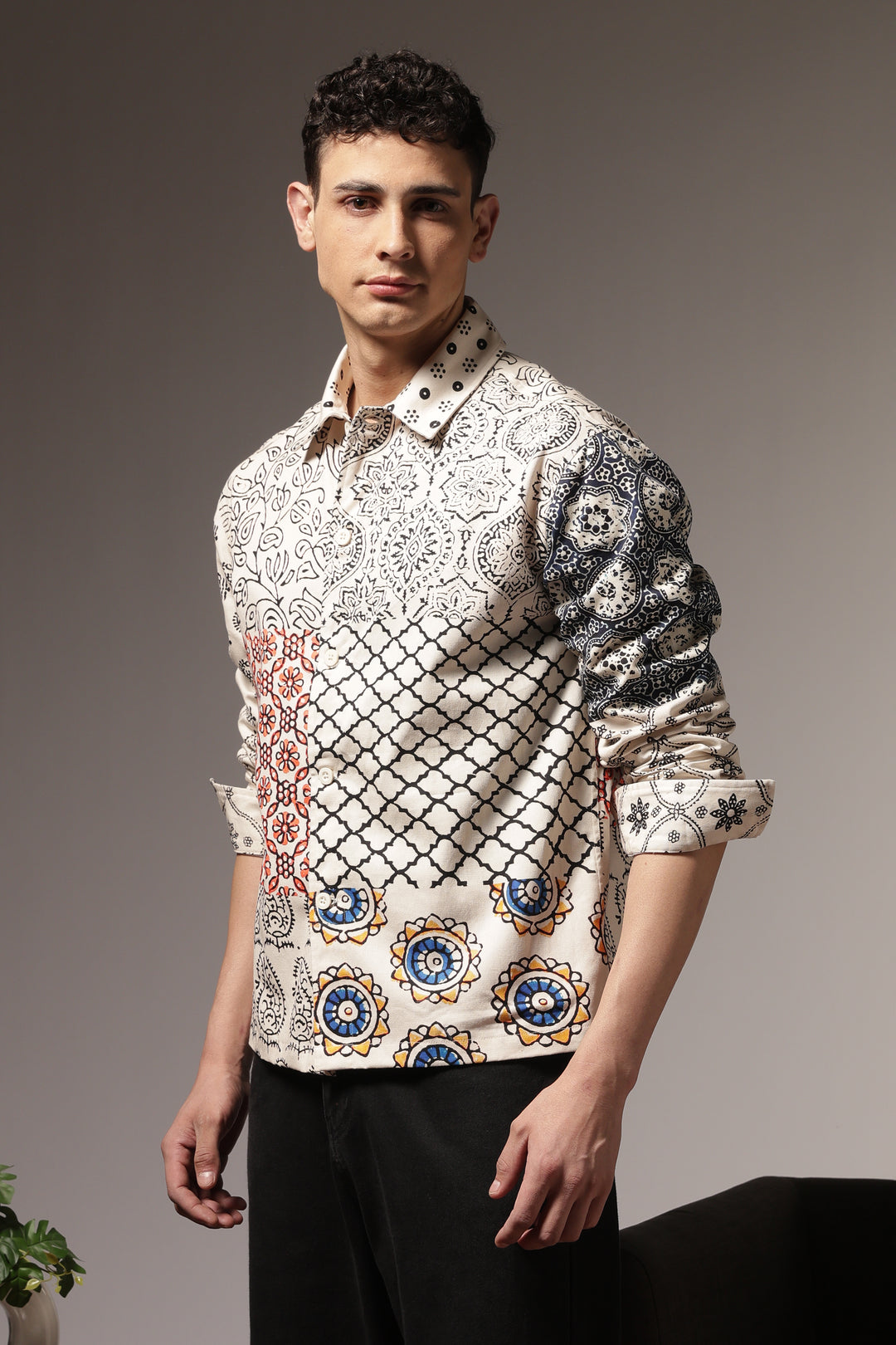 Native Printed Twill Jacket