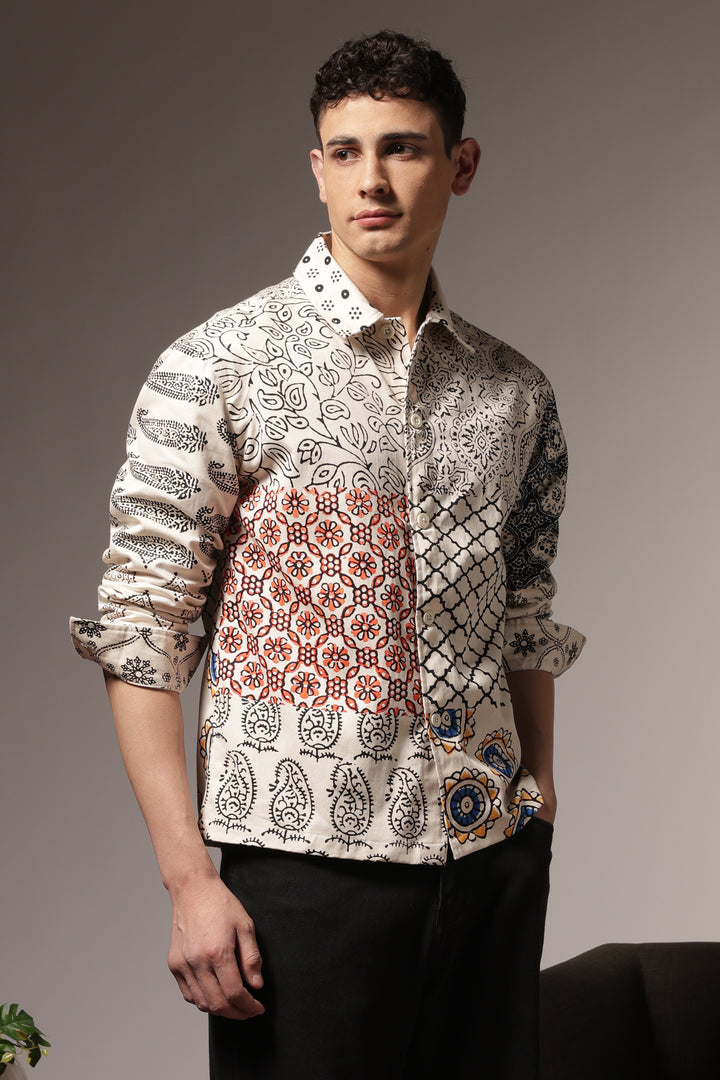 Native Printed Twill Jacket