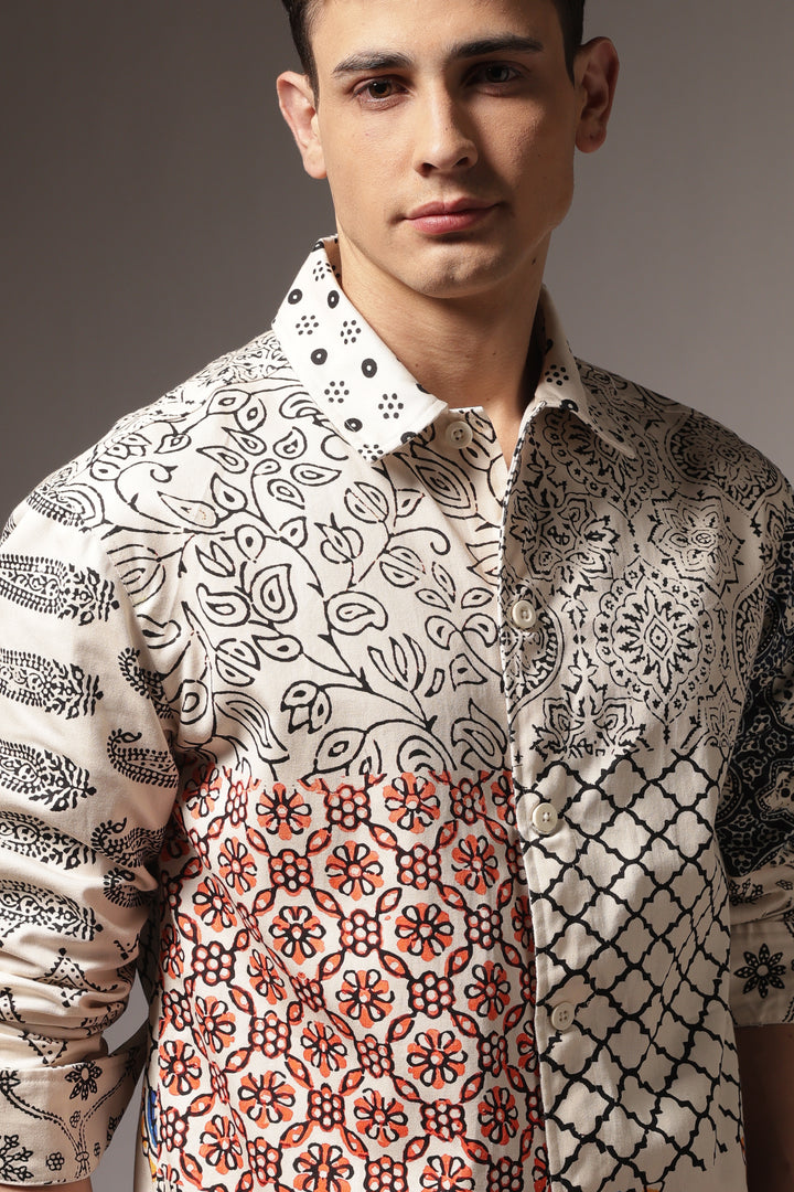 Native Printed Twill Jacket