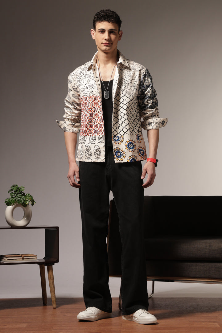 Native Printed Twill Jacket