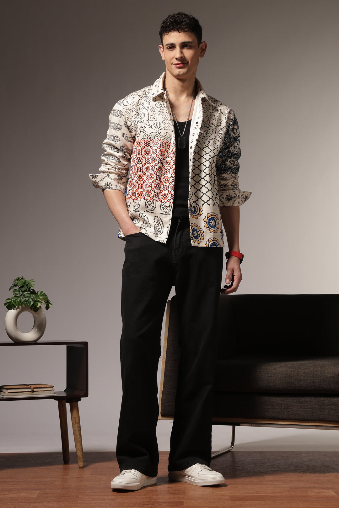 Native Printed Twill Jacket