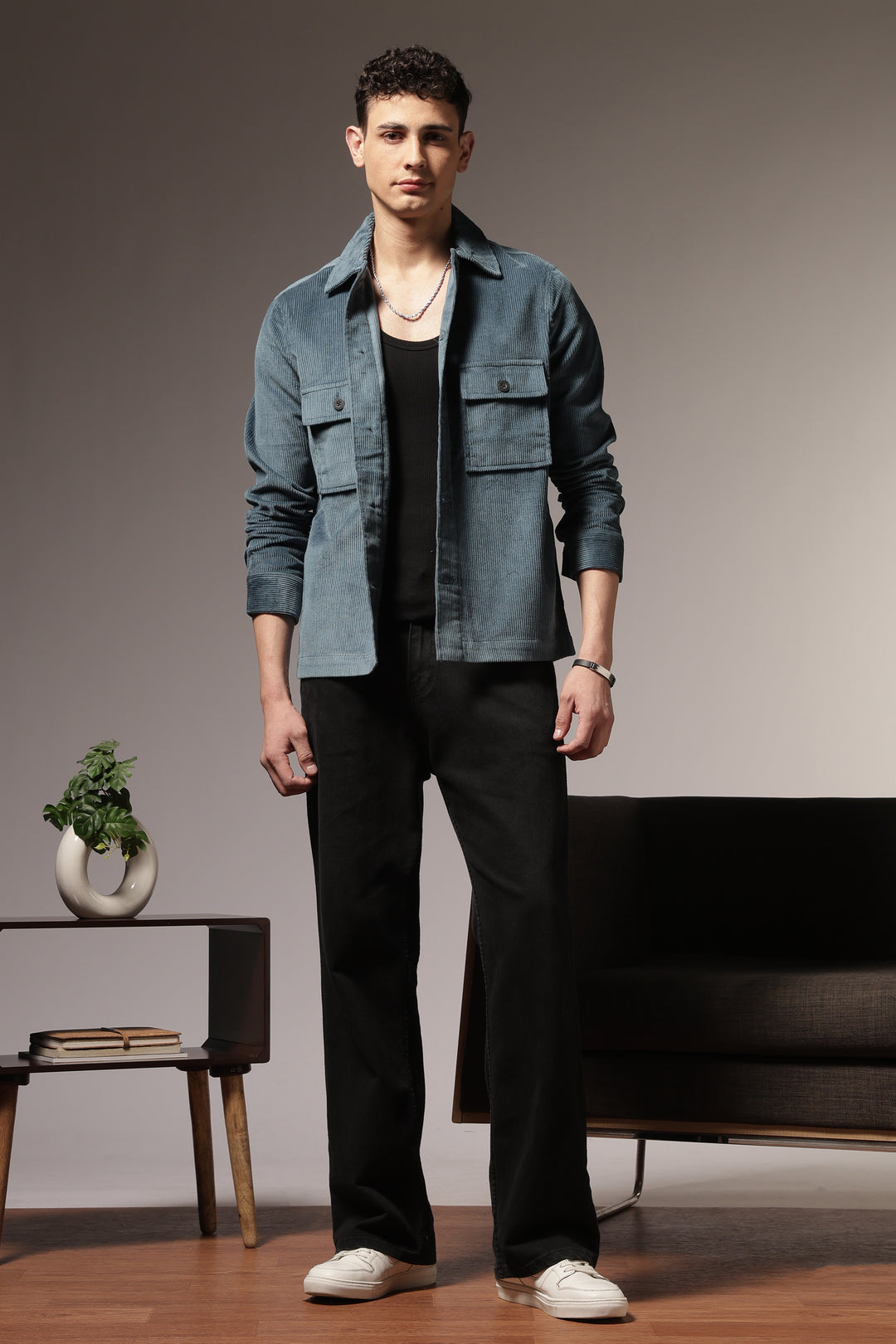 Corduroy: Blue Sapphire Jacket