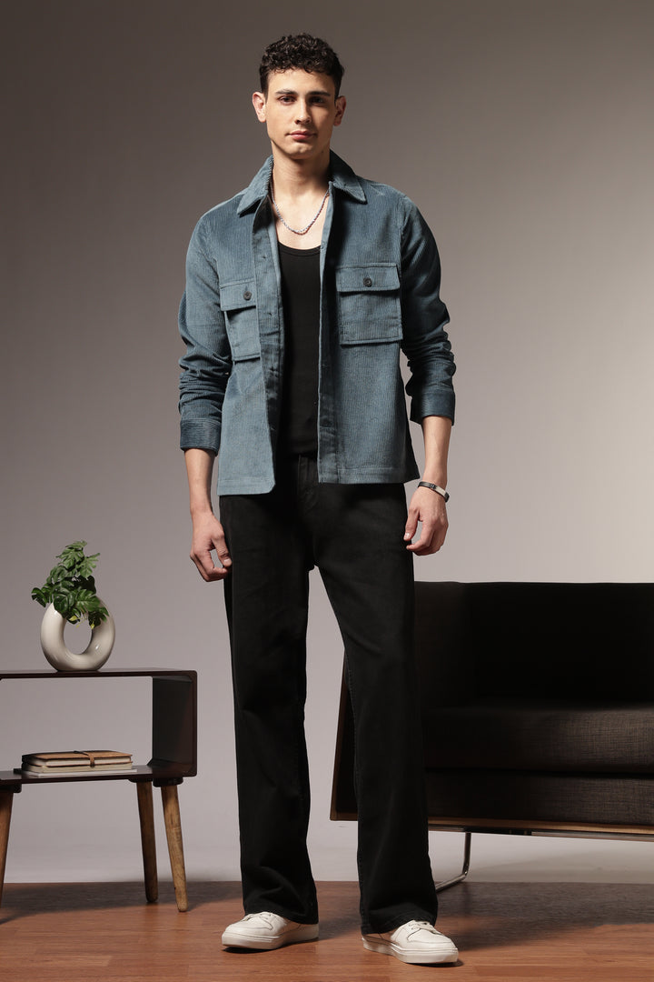 Corduroy: Blue Sapphire Jacket