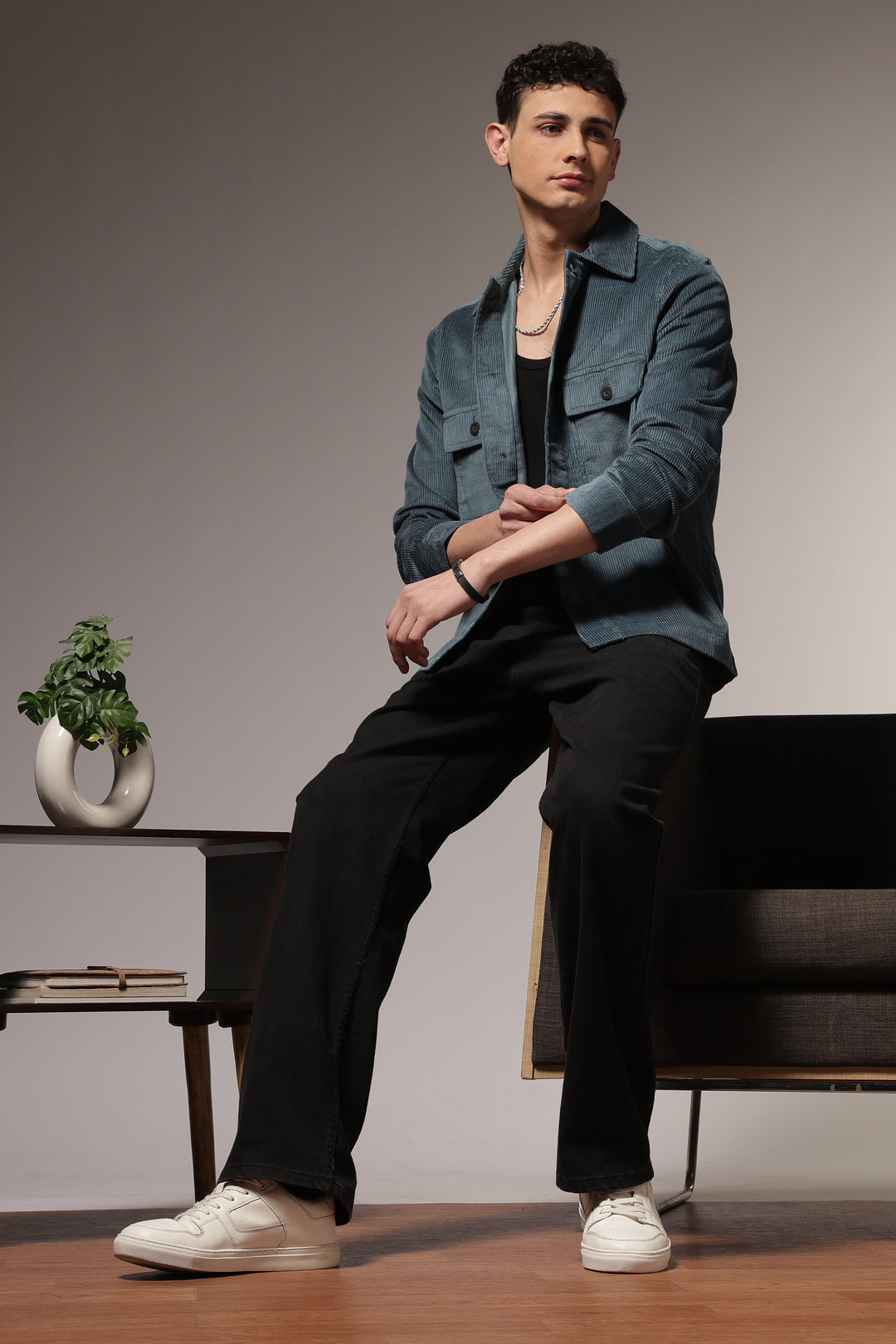 Corduroy: Blue Sapphire Jacket