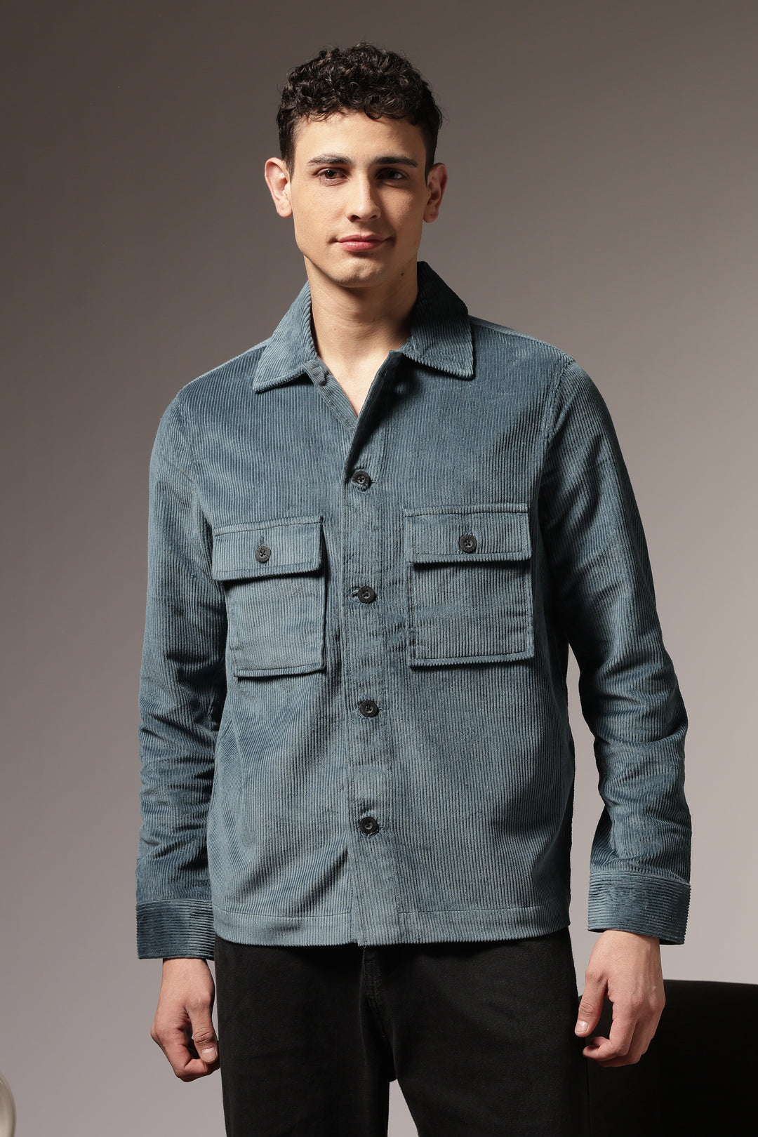 Corduroy: Blue Sapphire Jacket