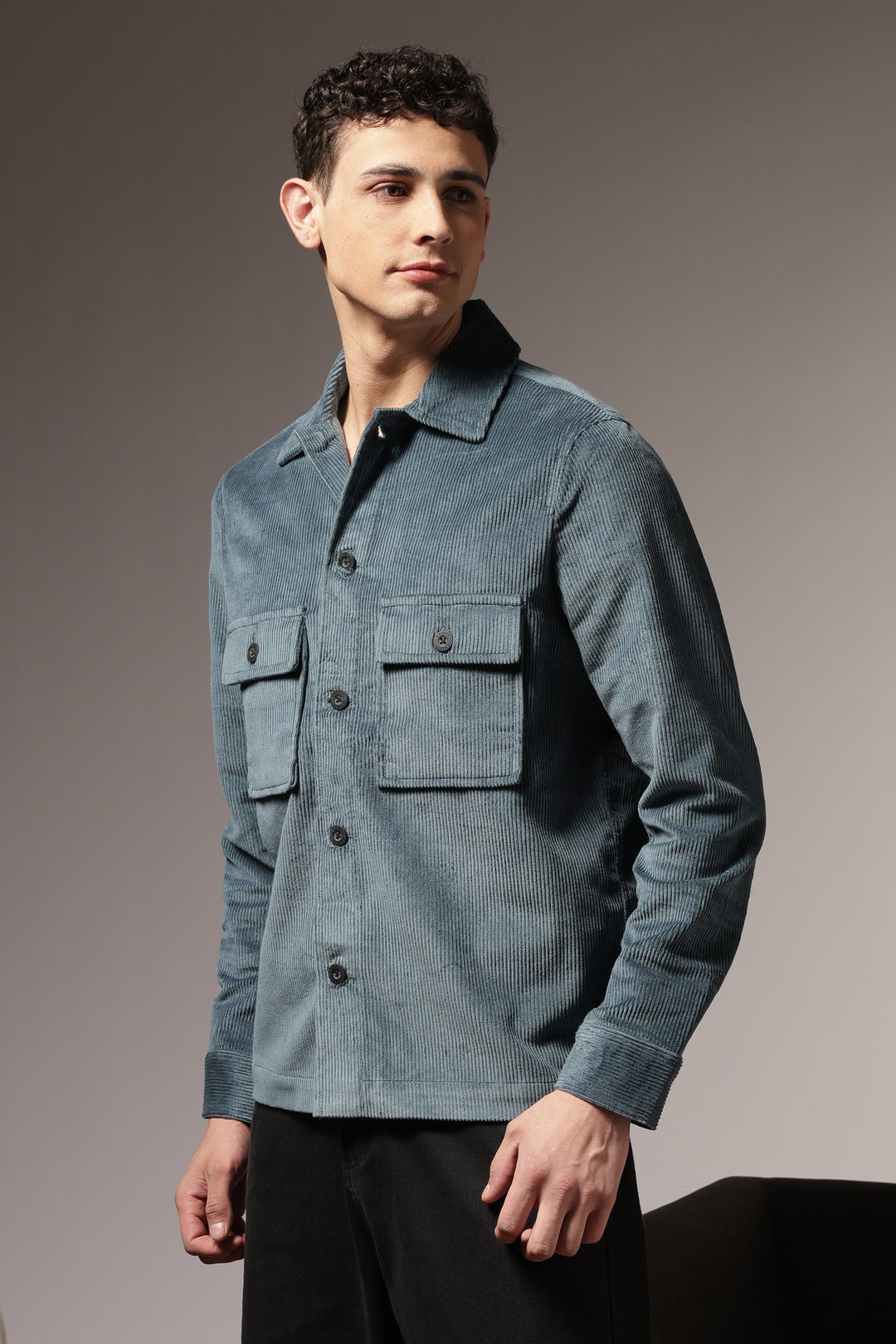 Corduroy: Blue Sapphire Jacket