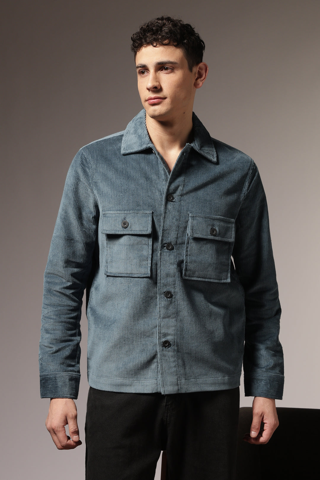 Corduroy: Blue Sapphire Jacket
