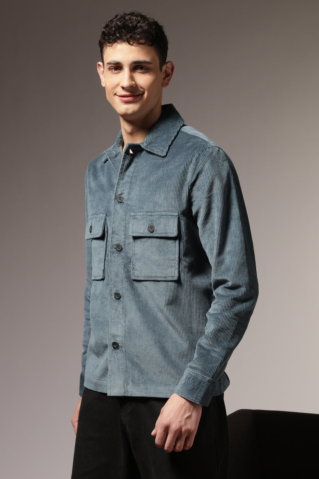 Corduroy: Blue Sapphire Jacket