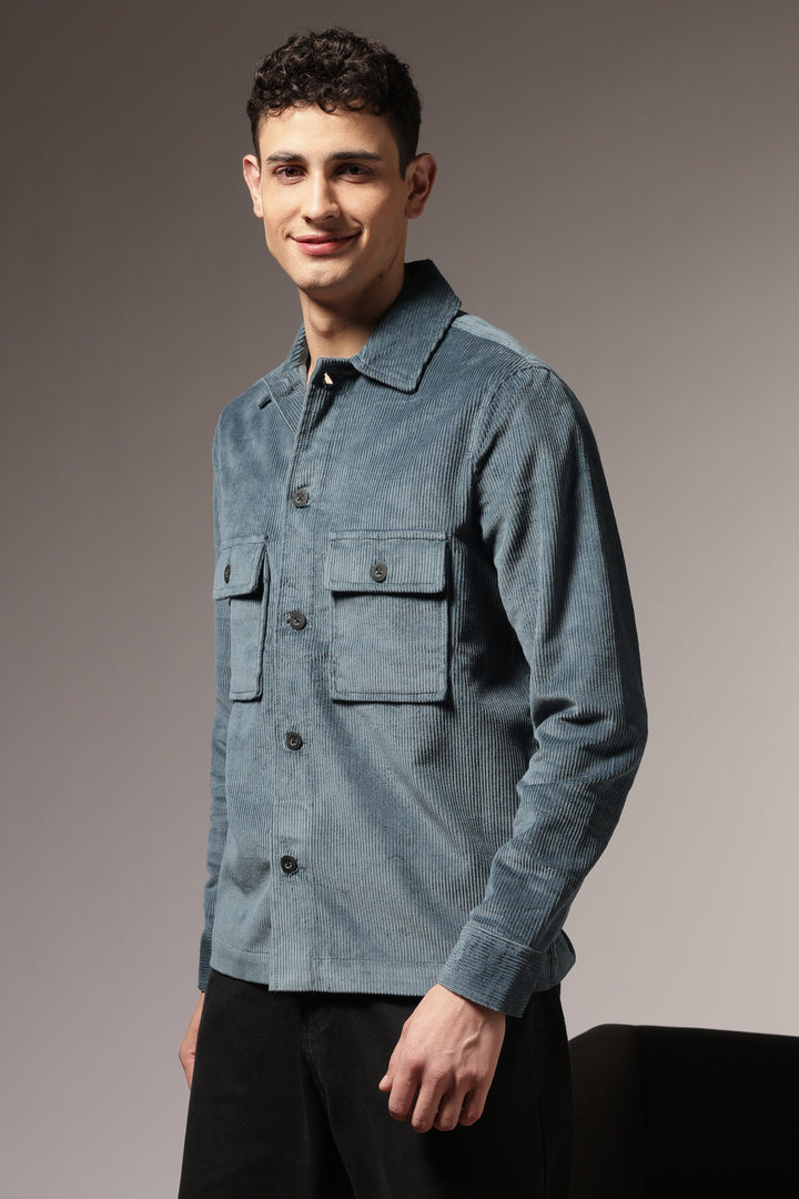 Corduroy: Blue Sapphire Jacket