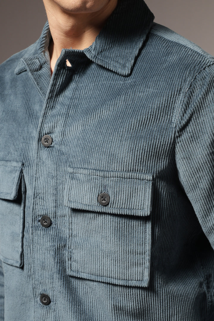 Corduroy: Blue Sapphire Jacket