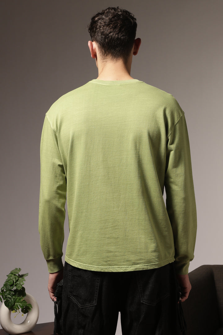 Rebellious: Green Oversized T-shirt