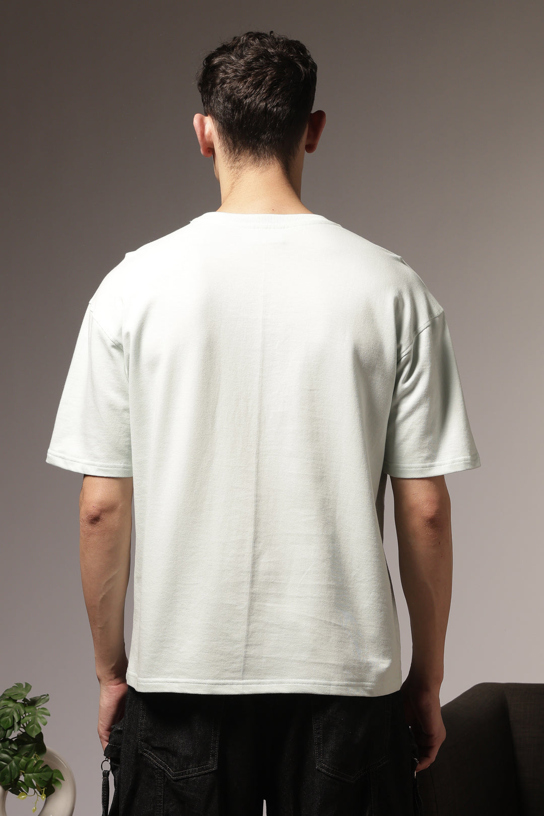 Trust Issues: Light Blue Oversized Tshirt