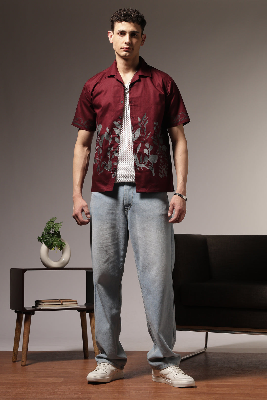 Strawflower Cuban Shirt