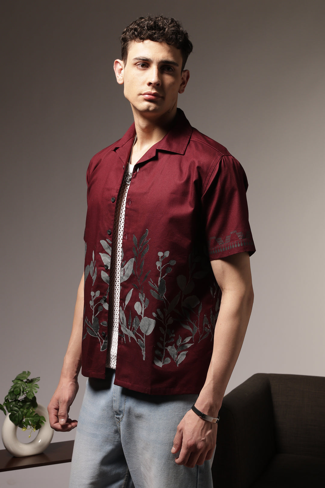 Strawflower Cuban Shirt