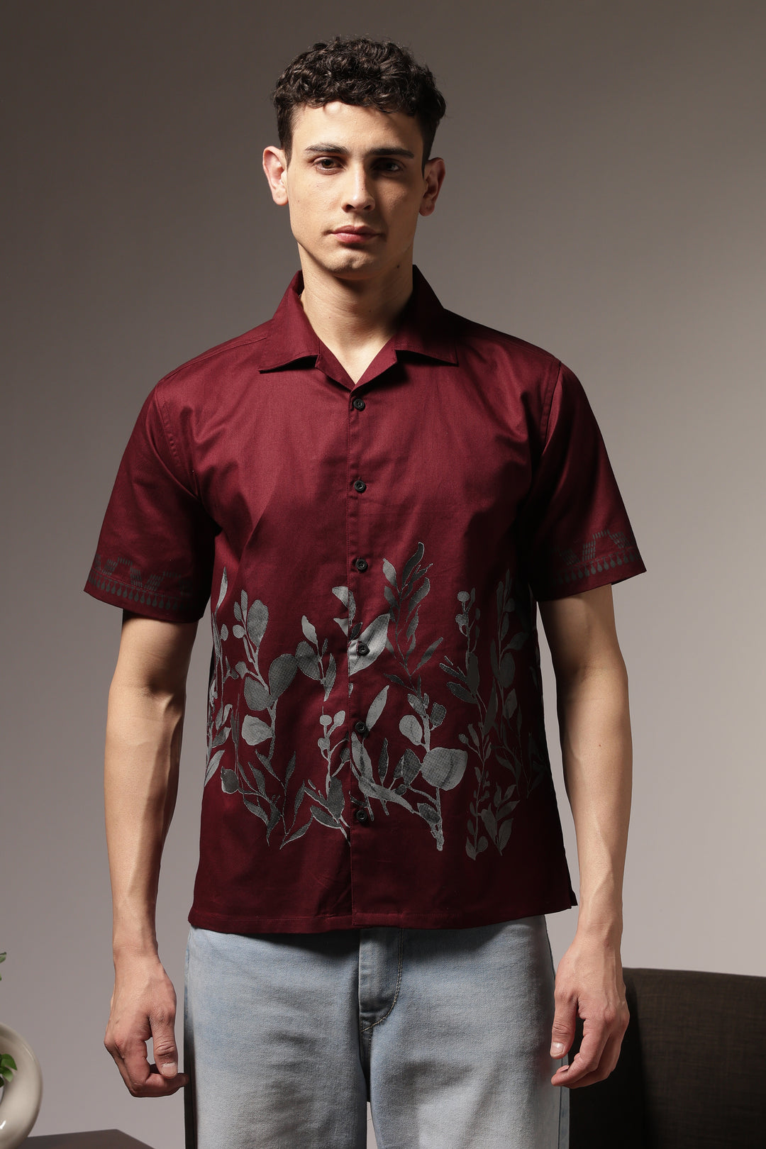 Strawflower Cuban Shirt