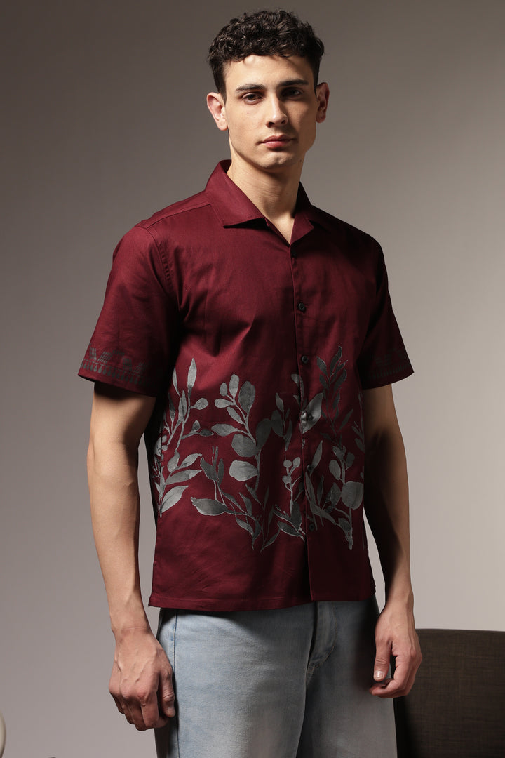 Strawflower Cuban Shirt